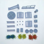 OO scale Ready to Paint Park Life - Pack 1 (30 pieces)