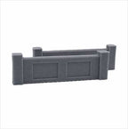 OO Scale Ready to Paint Railway Bridge Parapet Wall (2 pack)