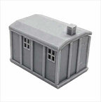 OO Scale Ready to Paint Concrete Line-Side Hut - Style 1