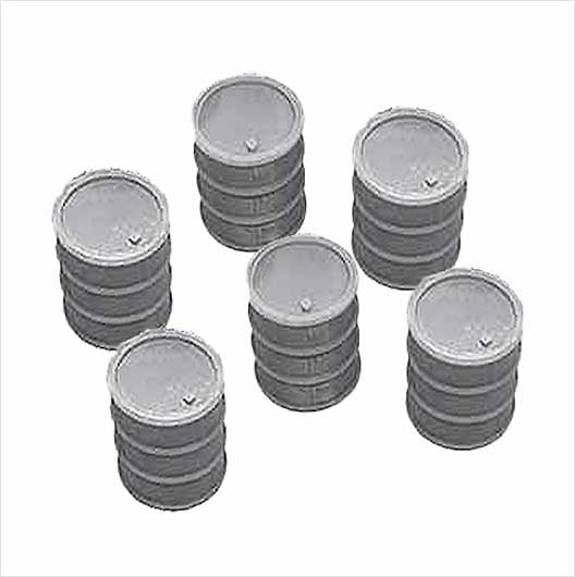 OO Scale | Ready to Paint | 45-Gallon Oil Drum