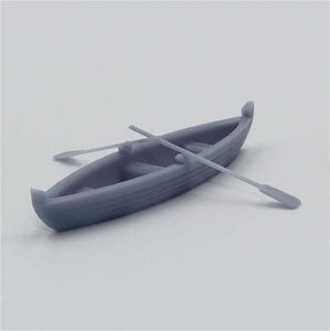 OO Scale | Rowing Boat with Oars