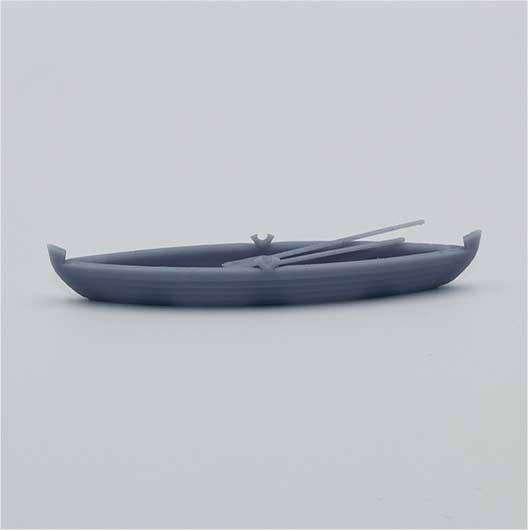 OO Scale | Rowing Boat with Oars