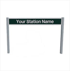 O Scale Pre-Coloured Double-Sided Personalised Post-Privatisation Era Station Name Board