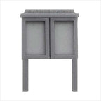 OO Scale Ready to Paint Parish Noticeboard