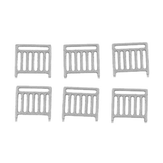 OO Scale Pre-Coloured Pedestrian Railing - Narrow