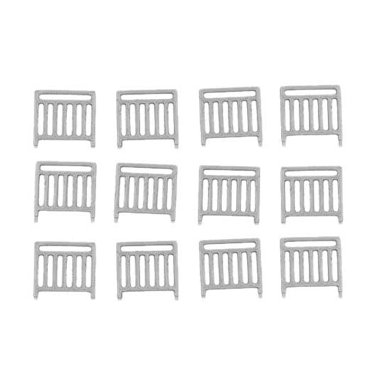 OO Scale Pre-Coloured Pedestrian Railing - Narrow