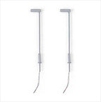 OO Scale 3-Volt Modern Single-Head Street Light - Style 5 (2 pack)