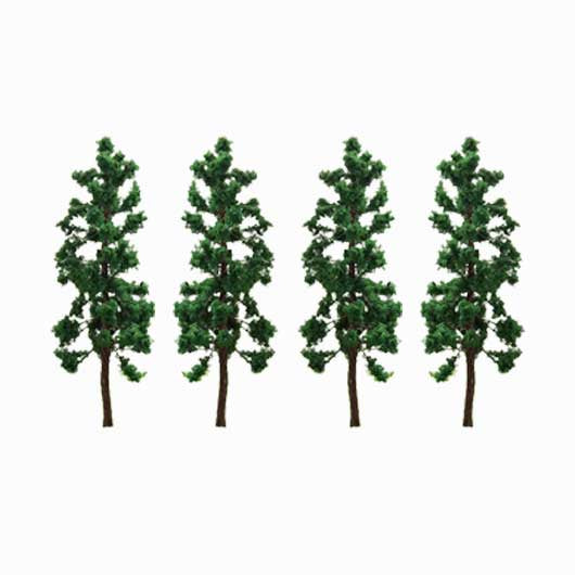 OO Scale Premium 19 Foot Tree - Dark Green