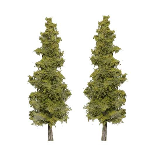 OO Scale Premium 25 Foot Conifer Tree (2 pack)