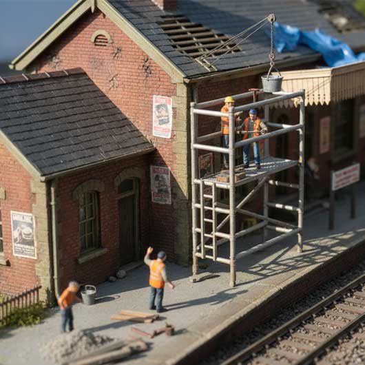 OO Scale Scaffolding Tower Platform