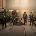 OO Scale Ready to Paint Steam Railway Workers (4 Pack)