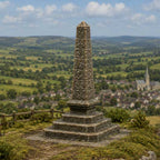 OO Scale Ready to Paint Obelisk / Memorial - Style 2 (2 Parts)