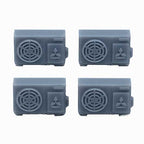 OO Scale Ready to Paint Industrial Air Conditioning Unit (4 pack)