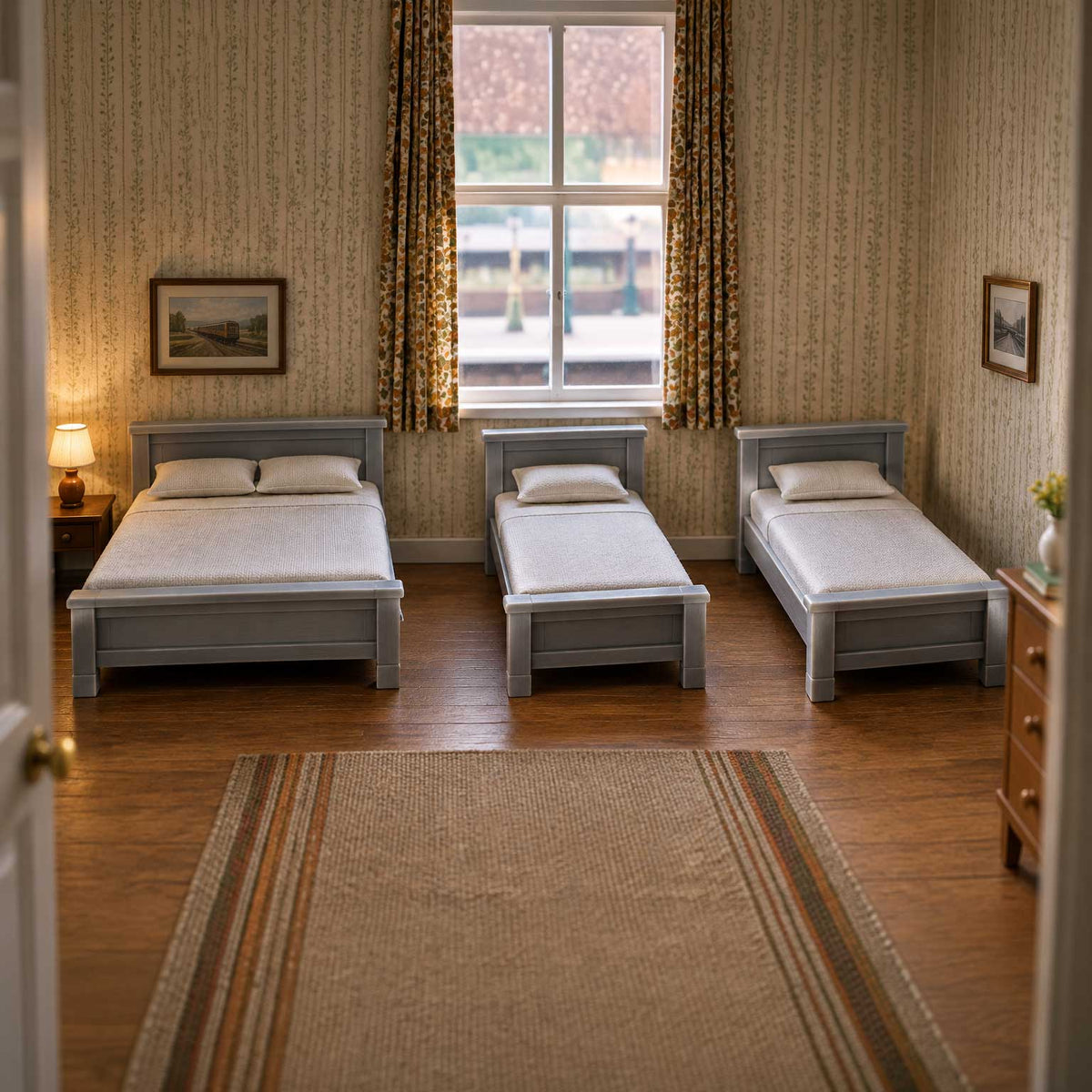 Ready to Paint Double / Single Bed - Style 2 (3 pack)