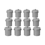 Ready to Paint Galvanised Metal Bin