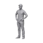OO Scale Ready to Paint Men - Pack 1 (4 pack)