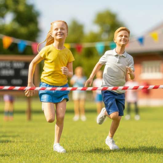 OO Scale Ready to Paint Modern Children Running