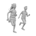 OO Scale Ready to Paint Modern Children Running