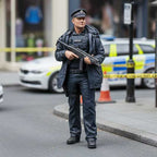 OO Scale Ready to Paint Modern Male Armed Response Police Officer