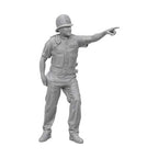 OO Scale Ready to Paint Modern Police Officer Pointing