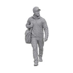 OO Scale Ready to Paint Modern Postie Doing His Morning Round