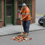 OO Scale Ready to Paint Modern Road Sweeper with Broom