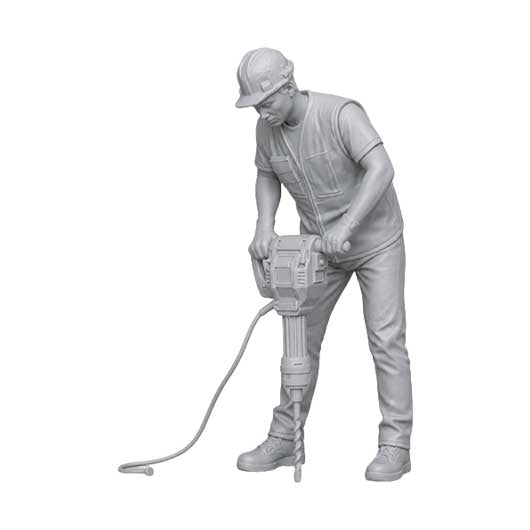 OO Scale Ready to Paint Modern Road Workers Bundle (4 Pack)