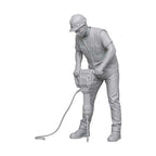 OO Scale Ready to Paint Modern Road Workers Bundle (4 Pack)
