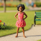OO Scale Ready to Paint Modern Girl Standing