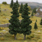 OO Scale Premium 25 Foot Conifer Tree (2 pack)