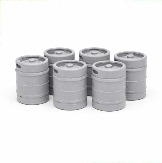 OO Scale Ready to Paint Beer Keg