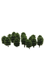 OO scale finished avenue trees 4cm ten pack