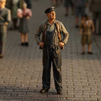 OO Scale Ready to Paint Steam Railway Worker Standing