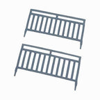 OO Scale Ready to Paint Pedestrian Railing - Wide