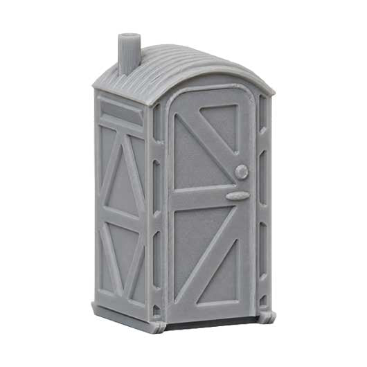 Ready to Paint Portable Toilet - Style 1