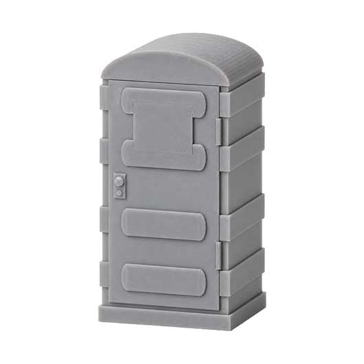 OO Scale Ready to Paint Portable Toilet - Style 2