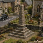 TT Scale Ready to Paint Obelisk / Memorial - Style 2 (2 Parts)