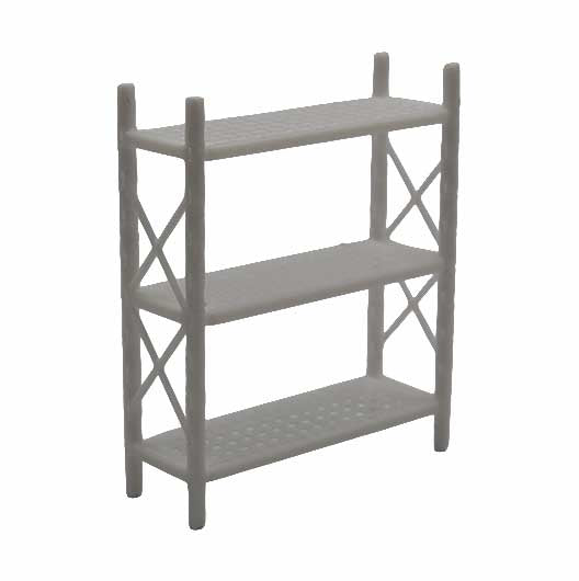 OO Scale Pre-Coloured Warehouse Pallet Racking