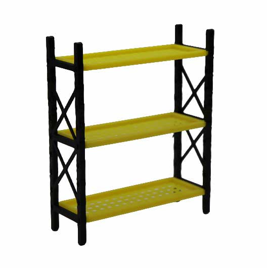 OO Scale Pre-Coloured Warehouse Pallet Racking