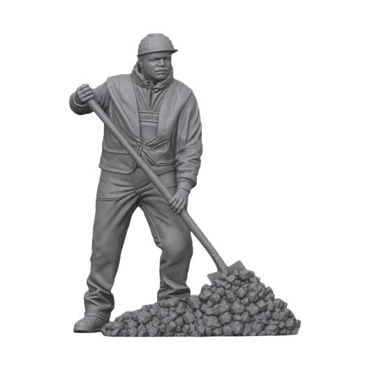 OO Scale Ready to Paint Steam Railway Workers (4 Pack)