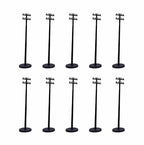 OO Scale Telegraph Pole (10 pack)