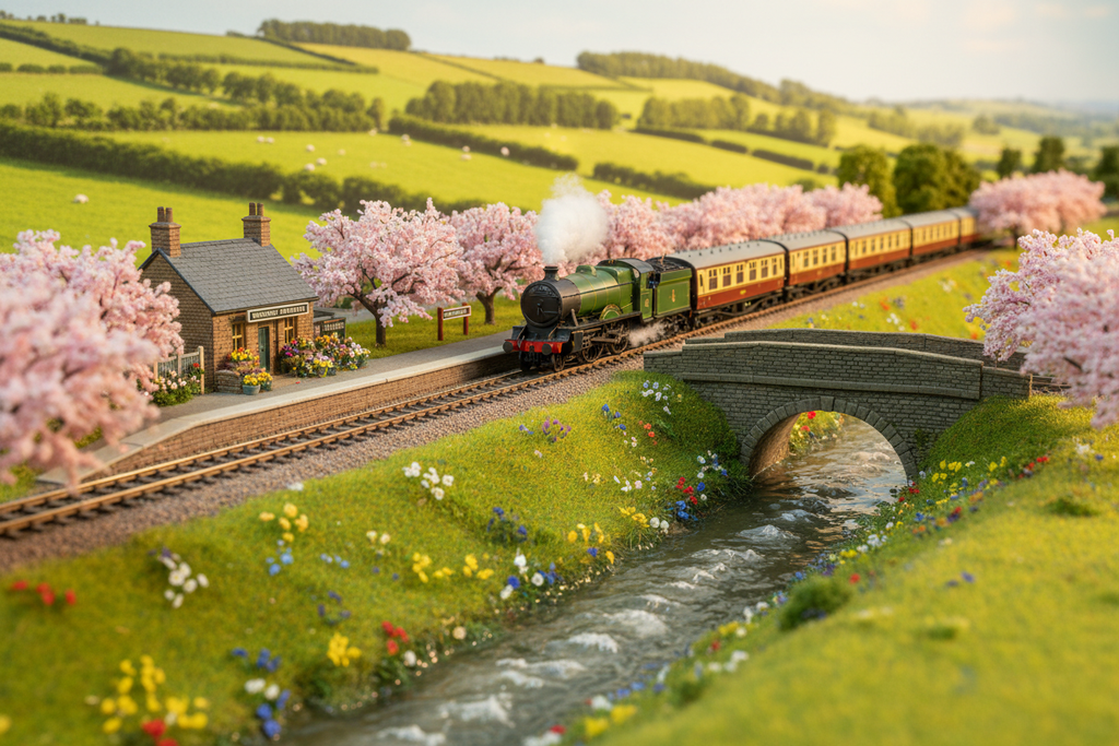 OO Scale Rural Countryside Scene Bundle