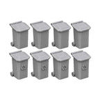 Ready to Paint Wheelie Bin - Style 1