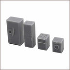 OO Scale Ready to Paint White Goods (4 pack)