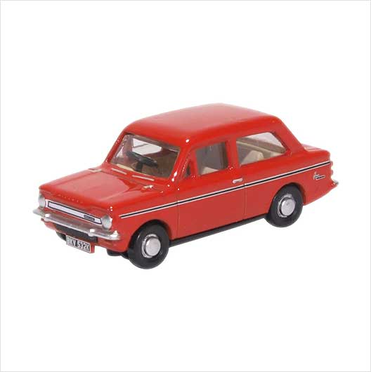 OO Scale | Hillman Imp Firebrand Red