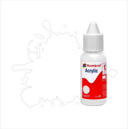 Gloss Acrylic Paint No 22 White