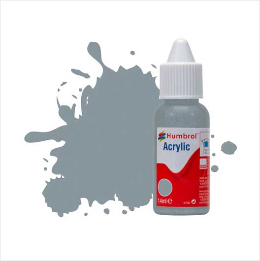 Vernice acrilica opaca | No 87 grigio acciaio