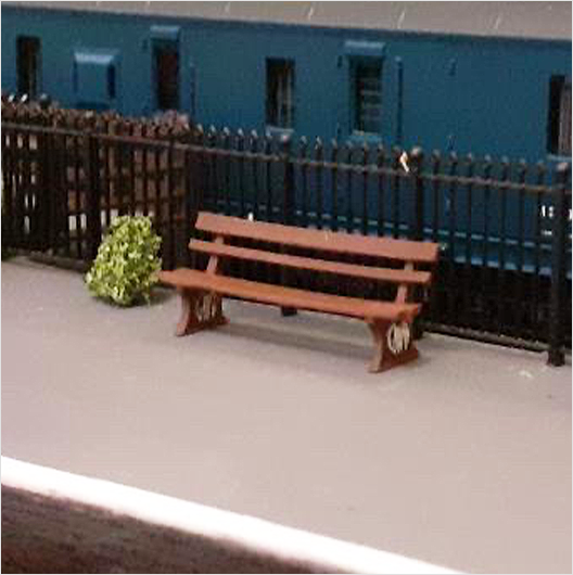 OO Scale | Great Western Railway (GWR) Bench (3 pack)