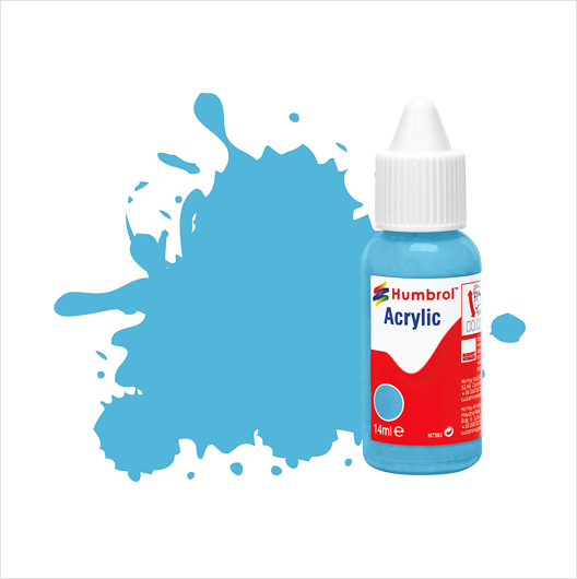 Pittura acrilica opaca | No 89 Blu medio