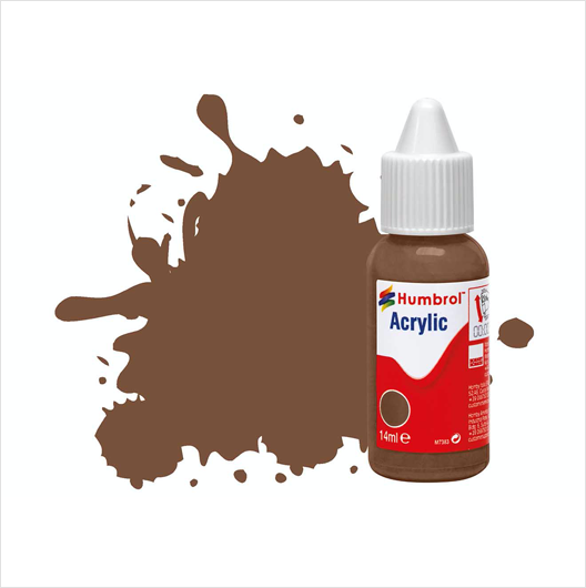 Matt Acrylic Paint No 98 Chocolate